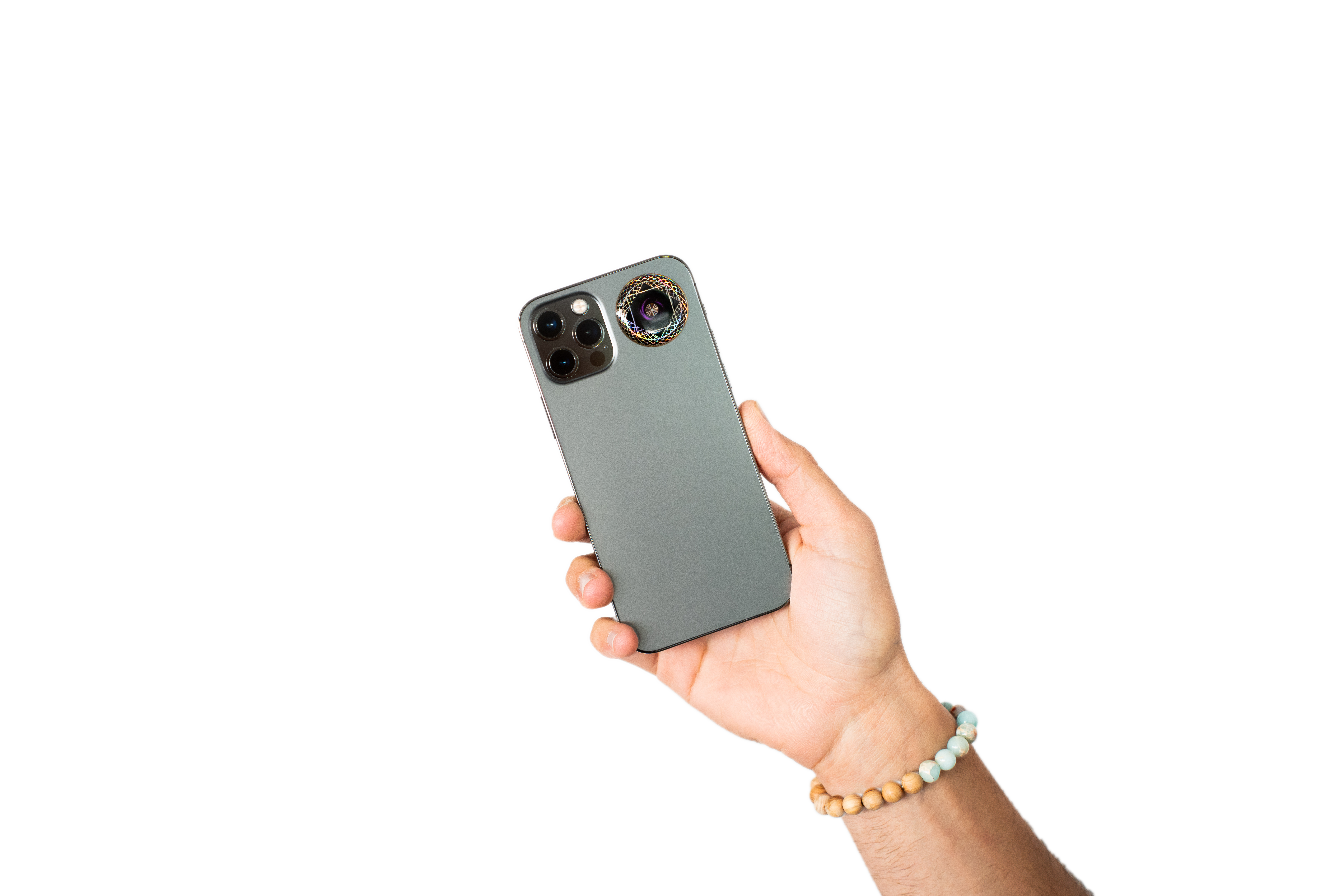 missing phone in hand